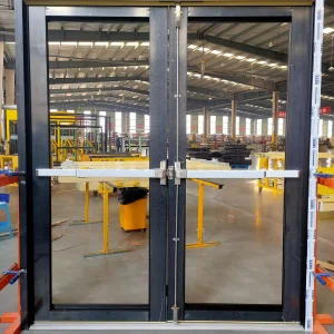 Impact Approved Commercial Aluminum Glass Escape Door