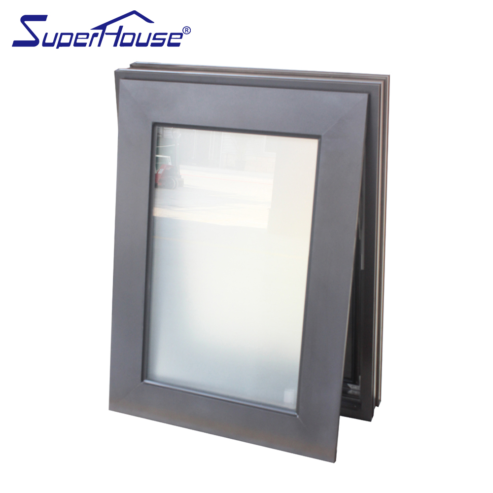 AS2047 Standard Modern Design Aluminum Awning Windows Double Tempered Glass Awning Windows for Sale
