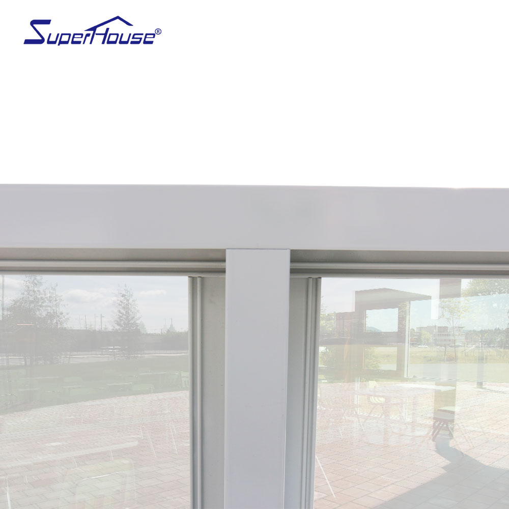 Customized Aluminum Modern Style Exterior Soundproof for Commerical Building Exterior Aluminum Fixed Window