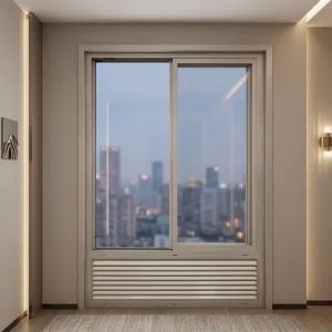5 Star Hotel Exterior Modern Hurricane Proof Transmittance Laminated Safety Tempered Glass Aluminum Corner Joint Sliding Window