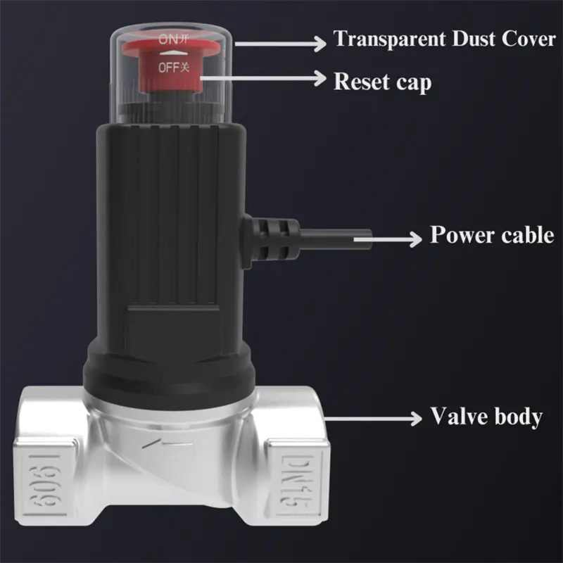 ODM China JYFJS-011 Aluminum Alloy Electromagnetic Shut-off Valve - Leading Suppliers & Factory for Gas Safety Solutions Factory, Factories