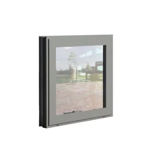 Waterproof Double Tempered Glass Awning Window