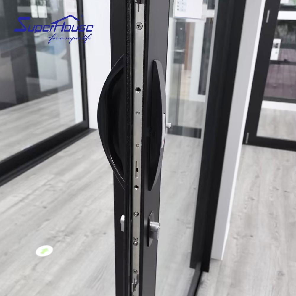 Corner Pocket Door Without Pillar Block Large View Design High Quality Energy Efficient Aluminium Sliding Doors