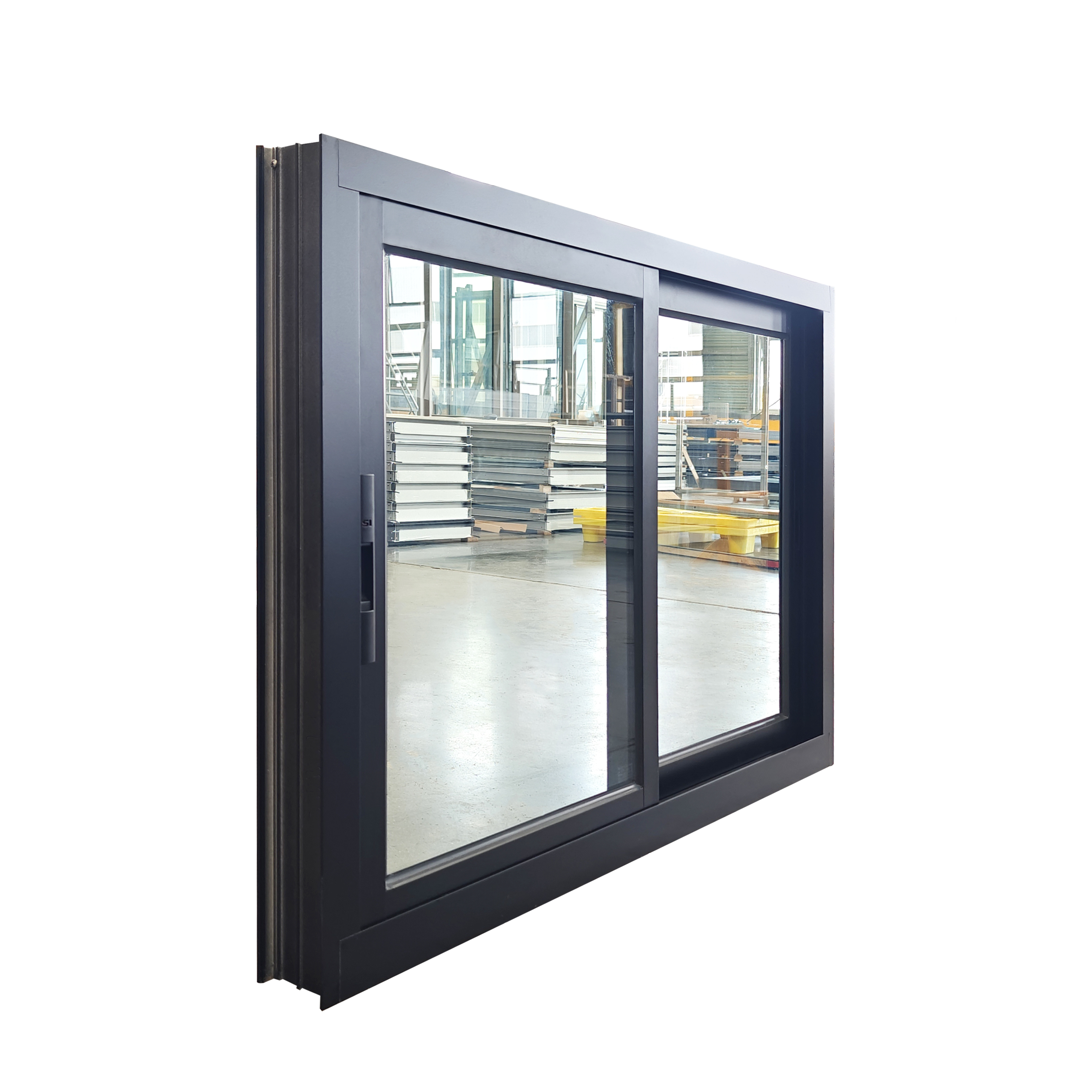 NFRC Certified Aluminum  Sliding  Anti-Corrosion 316 Stainless Hardware Florida Beach House Aluminum Sliding Window