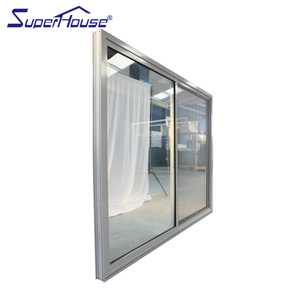 Luxury Aluminum Glass Sliding Door for Villa Home Kitchen Living Room Balcony Partition Invisible Frame Soundproof Energy Saving