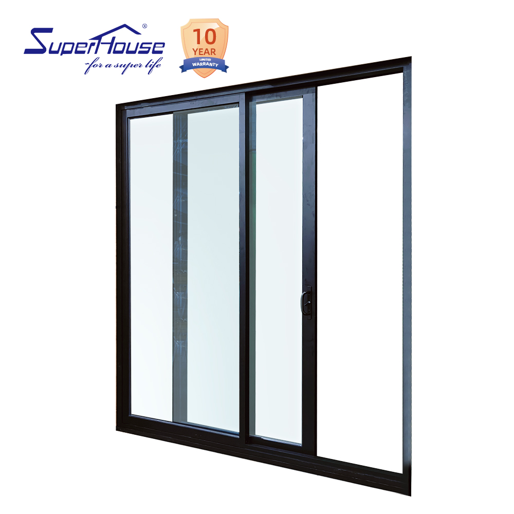 Australian Best Seller Modern Style Soundproof Aluminum Alloy Sliding Door Glass Doors Fiberglass Narrow Frame for Schools