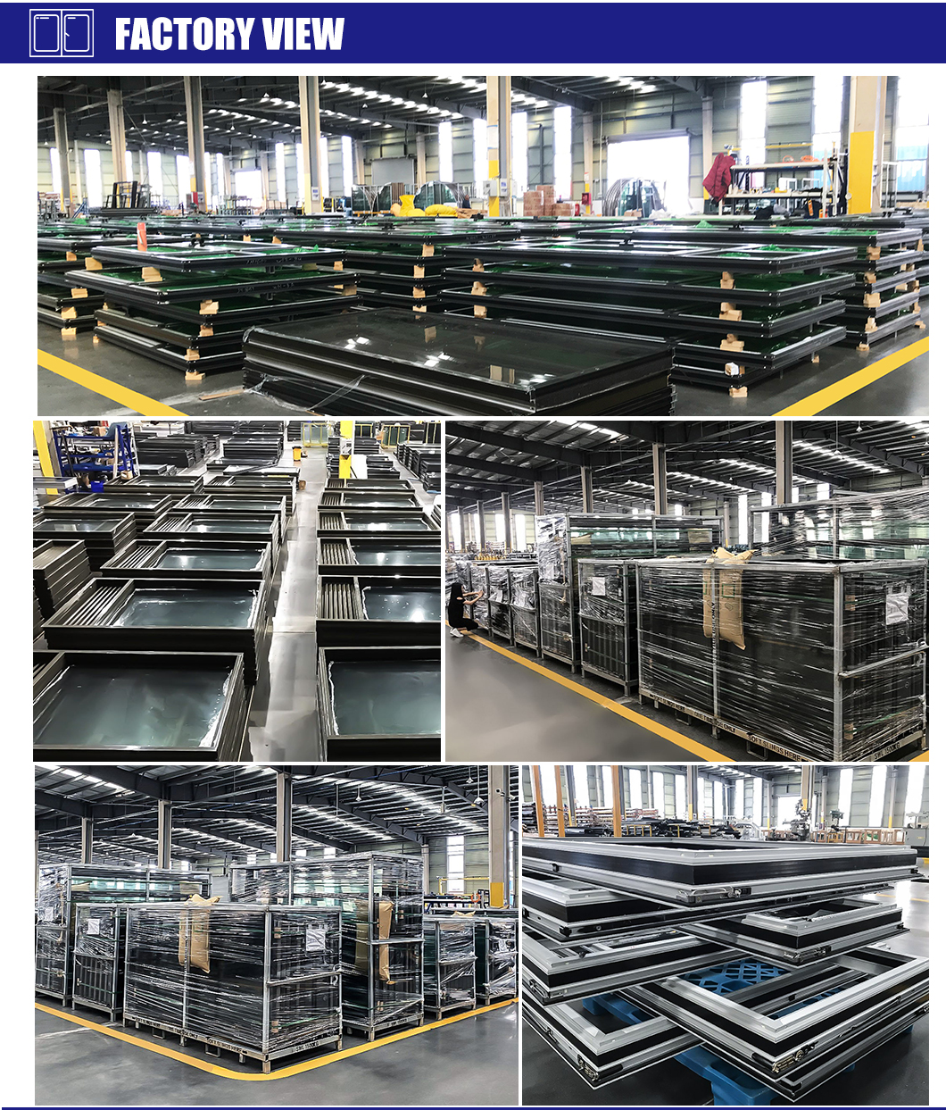 AS2047 Hurricane Impact Aluminium Tempered Glass Awning Roof Windows Electric Skylight Window
