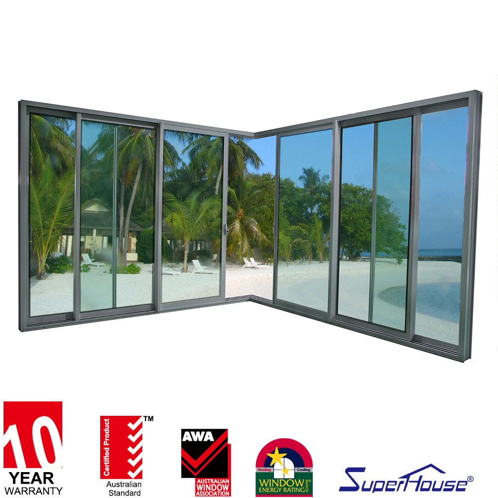 NOA Front Doors for Houses Modern Metal Double Door Ultra Narrow Frame Double Glazed Exterior Front Entry Door