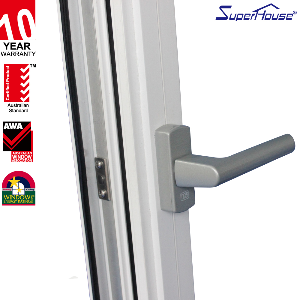 Modern Design Horizontal Impact Sliding Windows for Hotel Apartment Commercial Project Safety Limit Device Builder's Preference