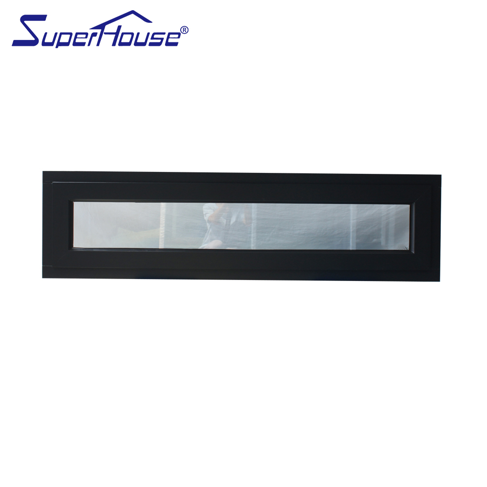 superhouse As2047 Hurricane Impact Aluminium Tempered Glass Awning Roof Windows Electric Skylight Window