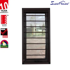 Heavy Duty Soundproof Hurricane Impact Awning Window