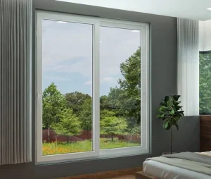 Customized Double Glazed Aluminum Sliding Window