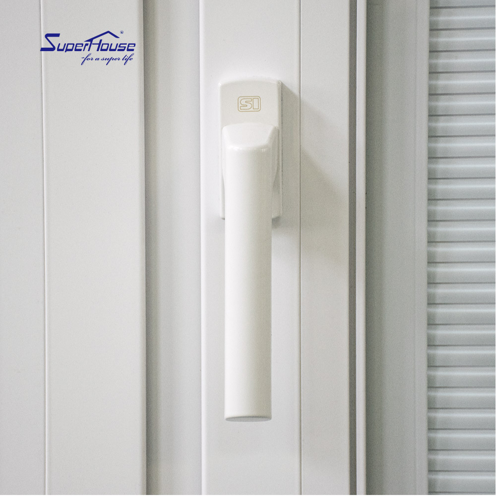 Aluminum Alloy Swing Windows & Doors with Tempered Glass Modern Design Soundproof Function Energy Star Qualified Commercial Use