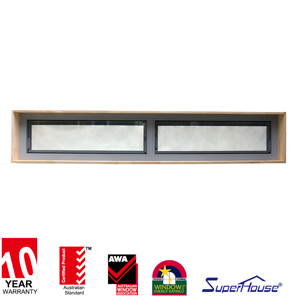 Modern Design Customized for Hotel & Living Room Soundproof Windproof Modern Design Aluminum Casement Fixed Window