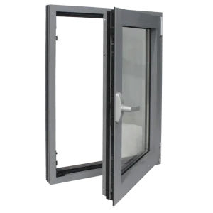Double Glazed Aluminum Frame Tilt and Turn Window
