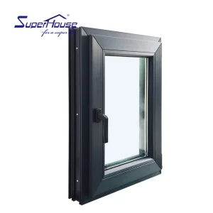 NFRC Certified Upvc Double Glazed Windows Impact Resistant