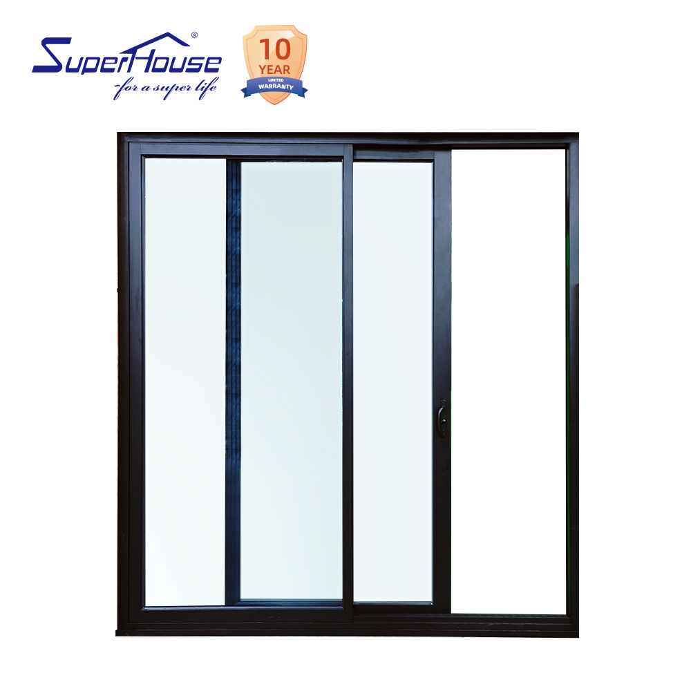 Australian Best Seller Modern Style Soundproof Aluminum Alloy Sliding Door Glass Doors Fiberglass Narrow Frame for Schools