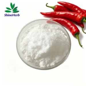 China Pure Natural Capsaicin Powder/Dihydrocapsaicin / Synthetic Capsaicin 99% Food Grade Manufacturers, Supplier