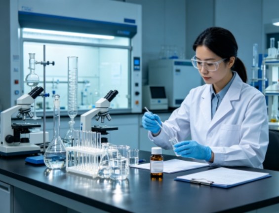 ShineHerb Biotech quality management and laboratory testing facility