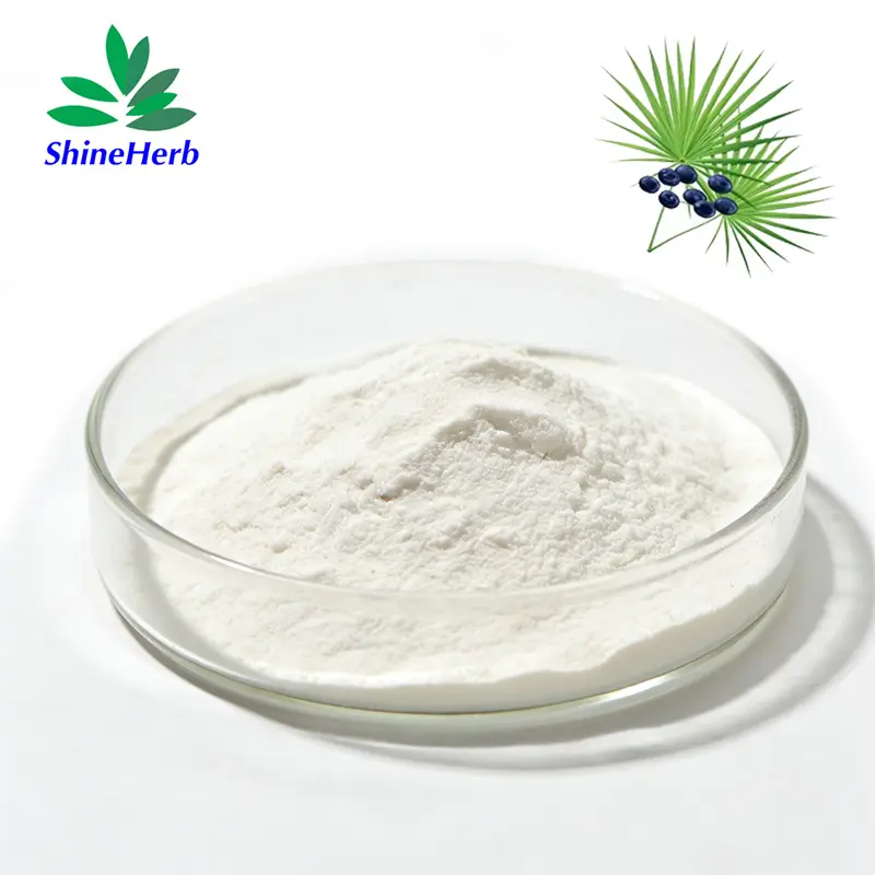 Wholesale Natural Saw Palmetto Extract 25% 45% Fatty Acids Powder For Health Supplement Manufacturers, Supplier