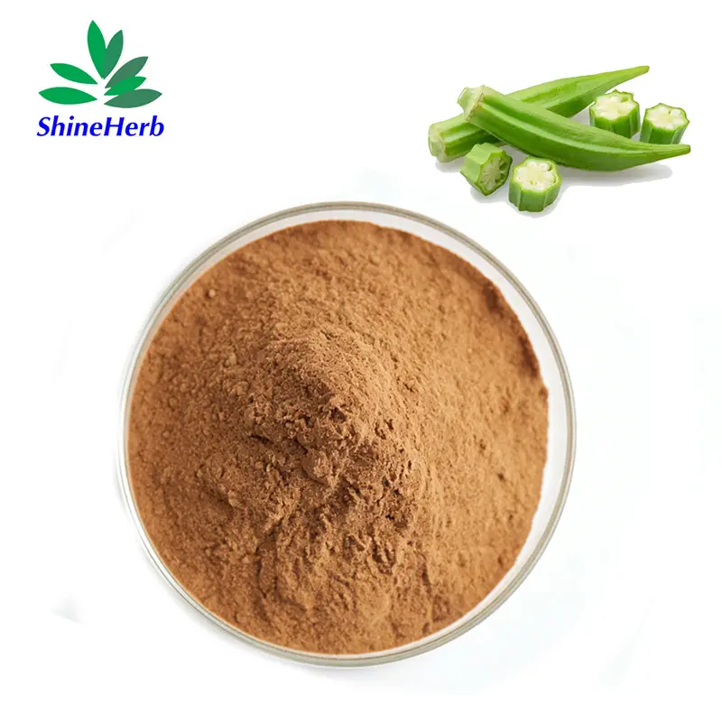 Buy Shineherb Supply Okra Extract Natural Raw Material Supplier, Company