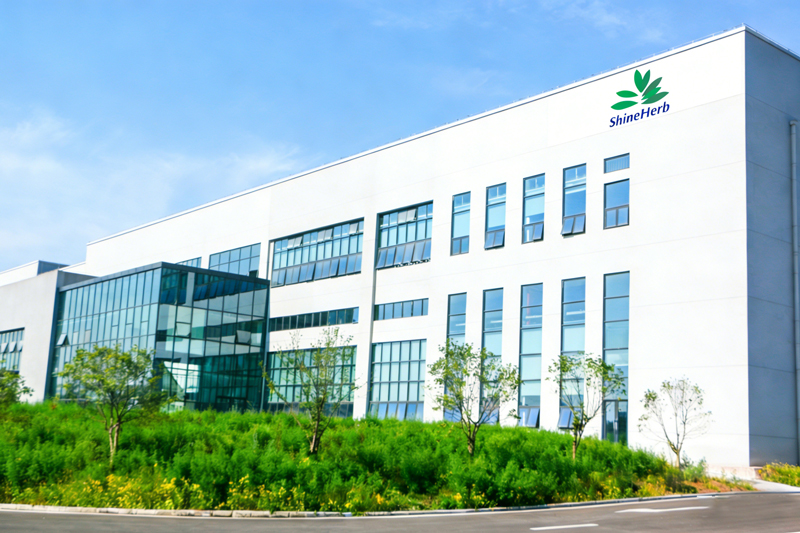 ShineHerb Biotech factory production line and manufacturing equipment