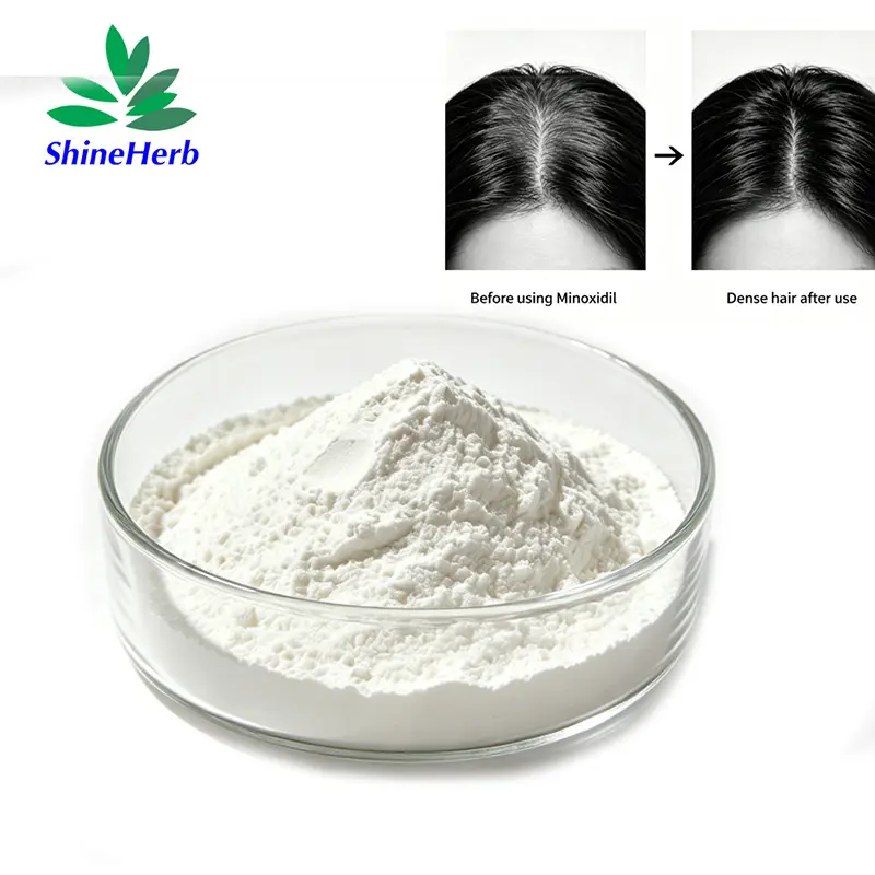 China Factory supply 5% Minoxidil Solution Minoxidil powder for Anti Hair Loss Suppliers, Supplier