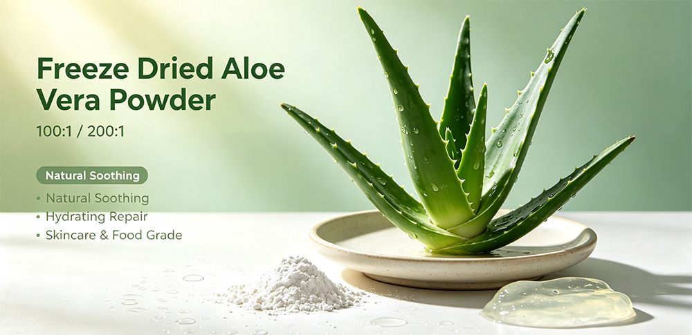 Freeze Dried Aloe Vera Powder