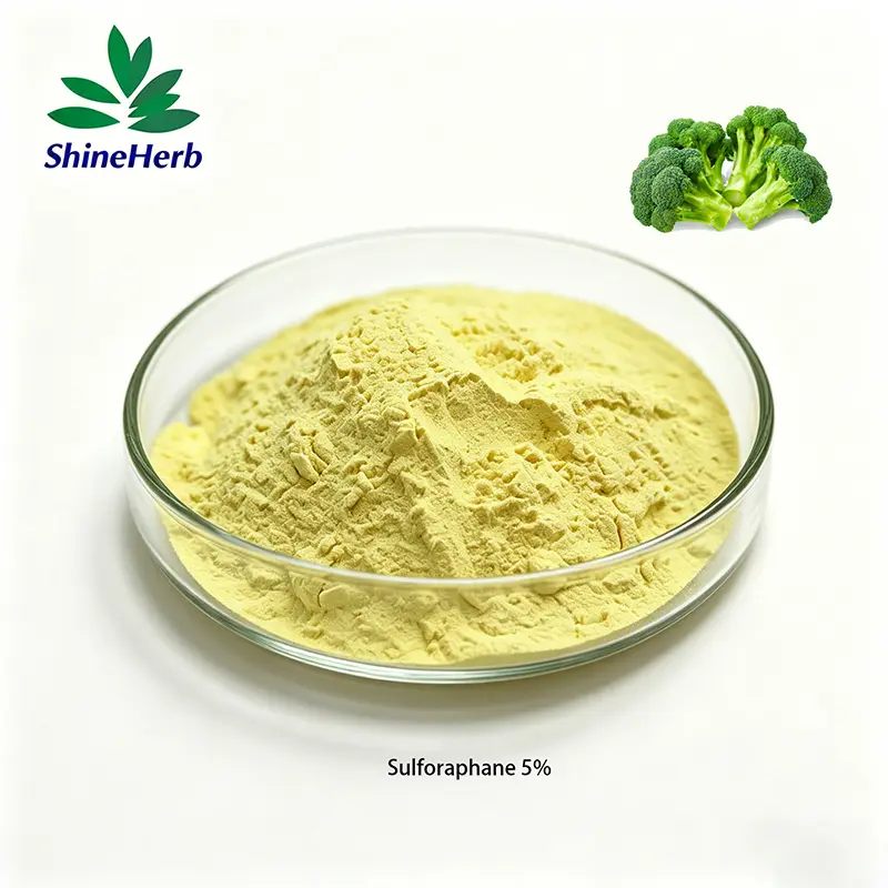 China Manufacturer Supply Broccoli Seed Extract Natural Glucoraphanin Sulforaphane Manufacturer, Exporter