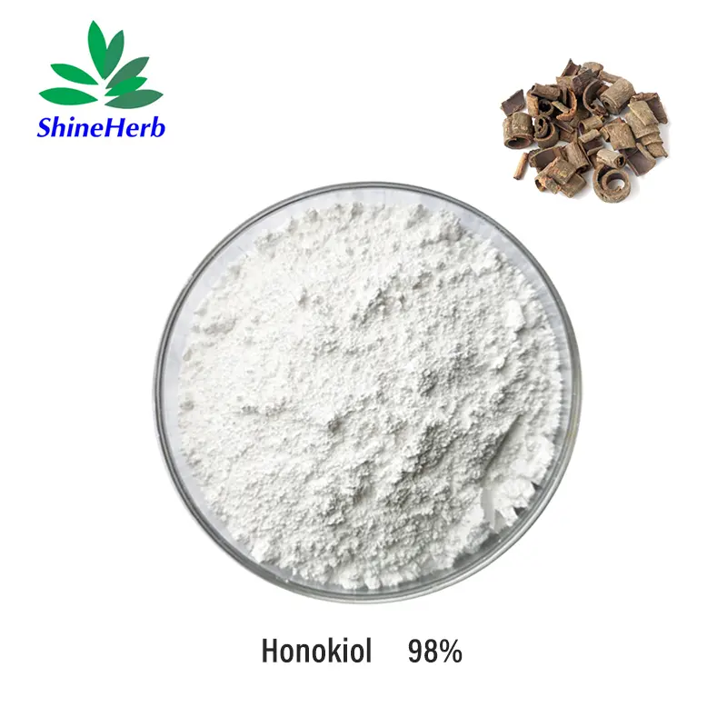 Best Natural Magnolia Bark Extract Magnolol Honokiol Dietary Supplement Raw Material Manufacturer, Supplier
