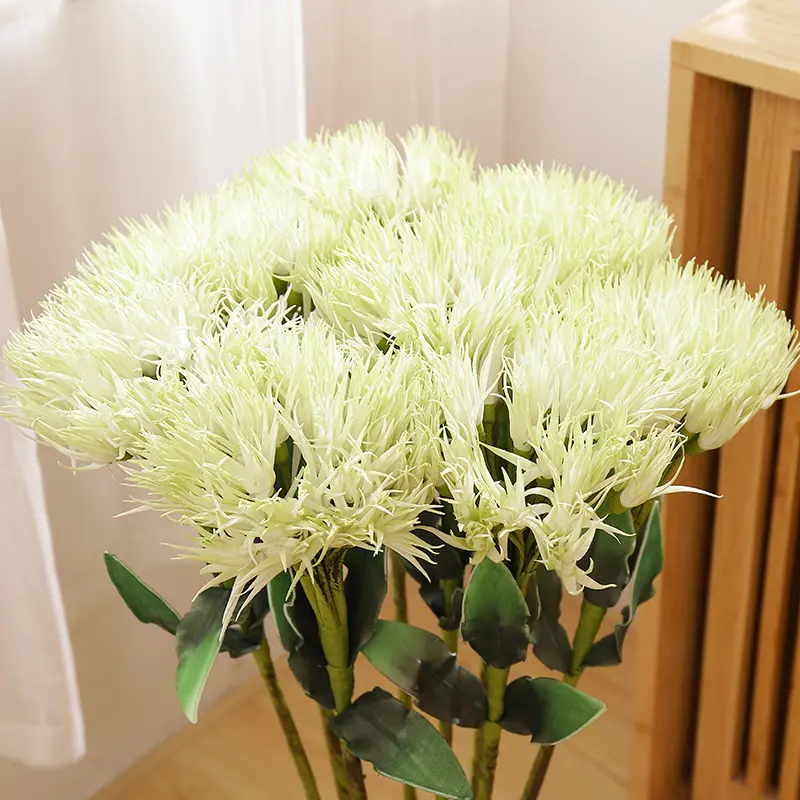 China High End Artificial Single Stem EVA foam Real Touch Chrysanthemum Flower For Wedding Home Table Christmas Decoration Manufacturer, Manufacturers