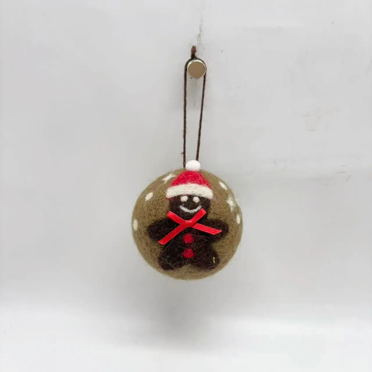 Wholesale Woollen Christmas Ball Ornaments Set: Santa/Snowman Festive Hanging Decor Suppliers, Factories