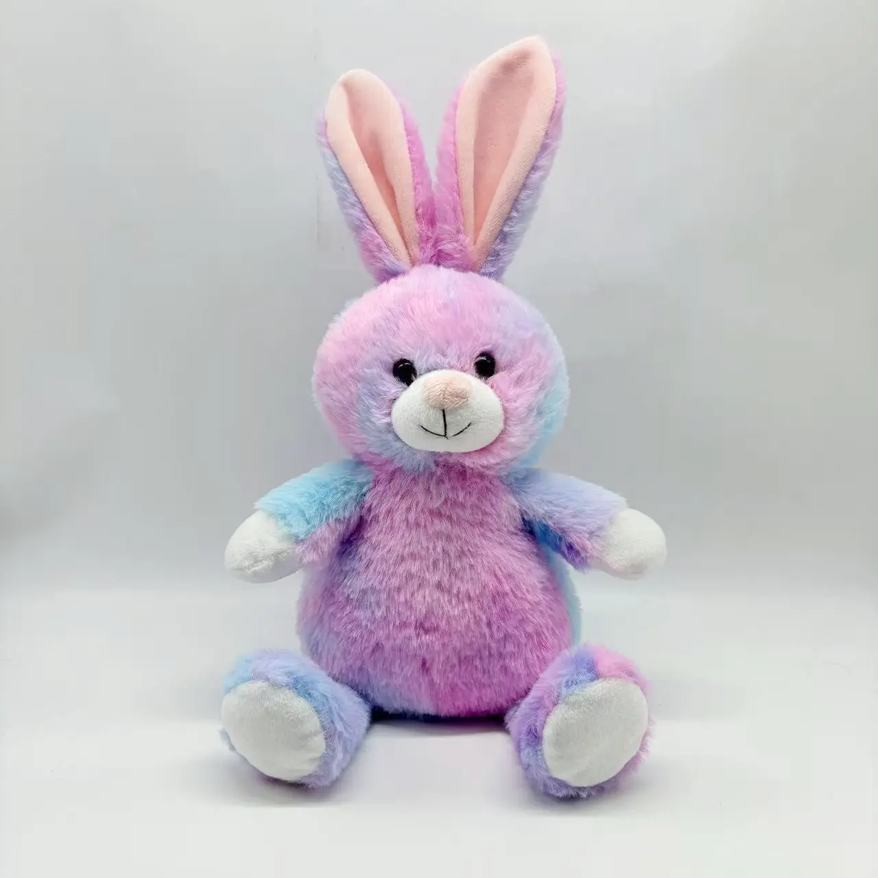 China Adorable Tie-Dye Bunny Plush Collection | Soft Stuffed Toys for Play & Decor Factory, Factories