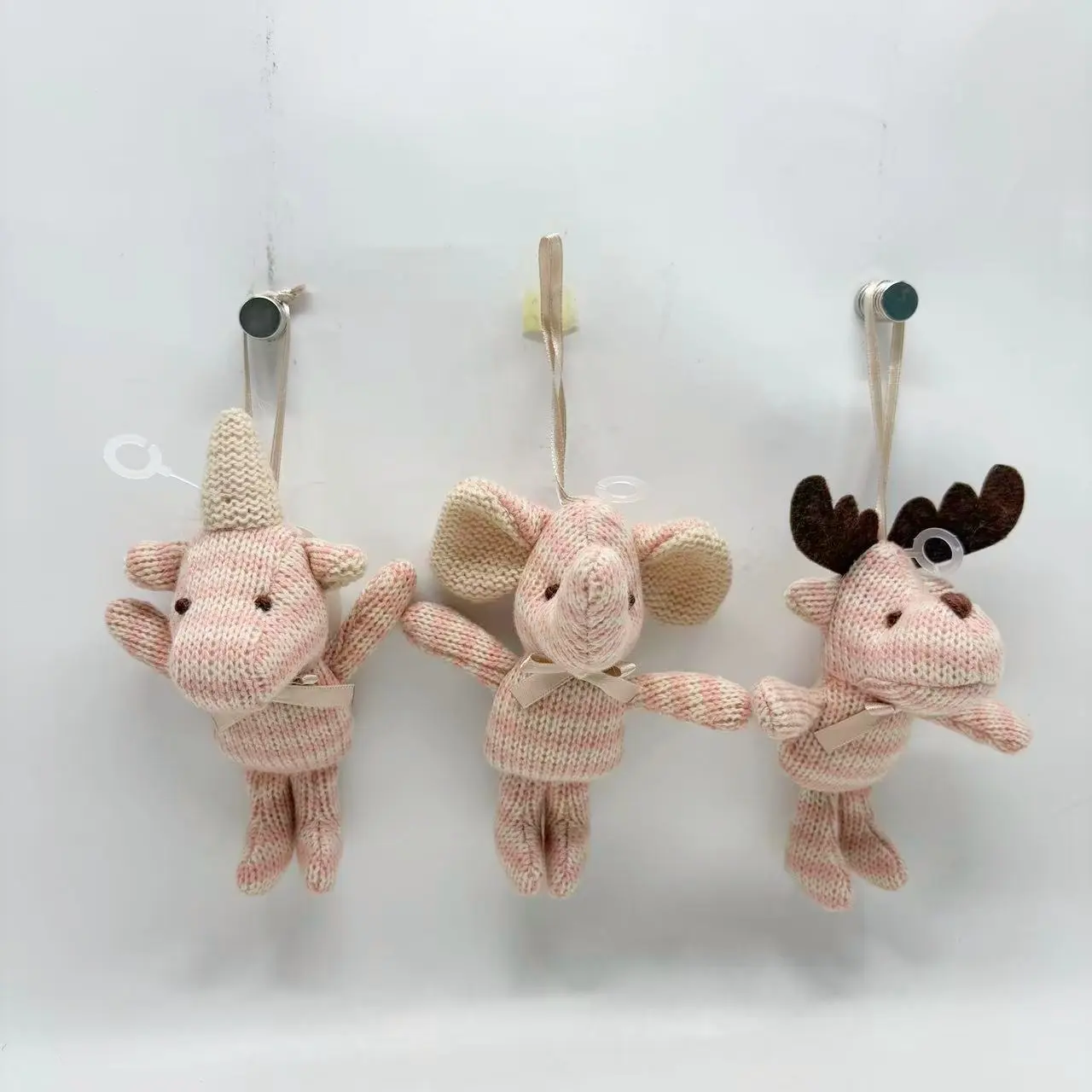 China Knitted Animal Plush Hanging Ornaments (Assorted Styles)-1 Manufacturer, Suppliers