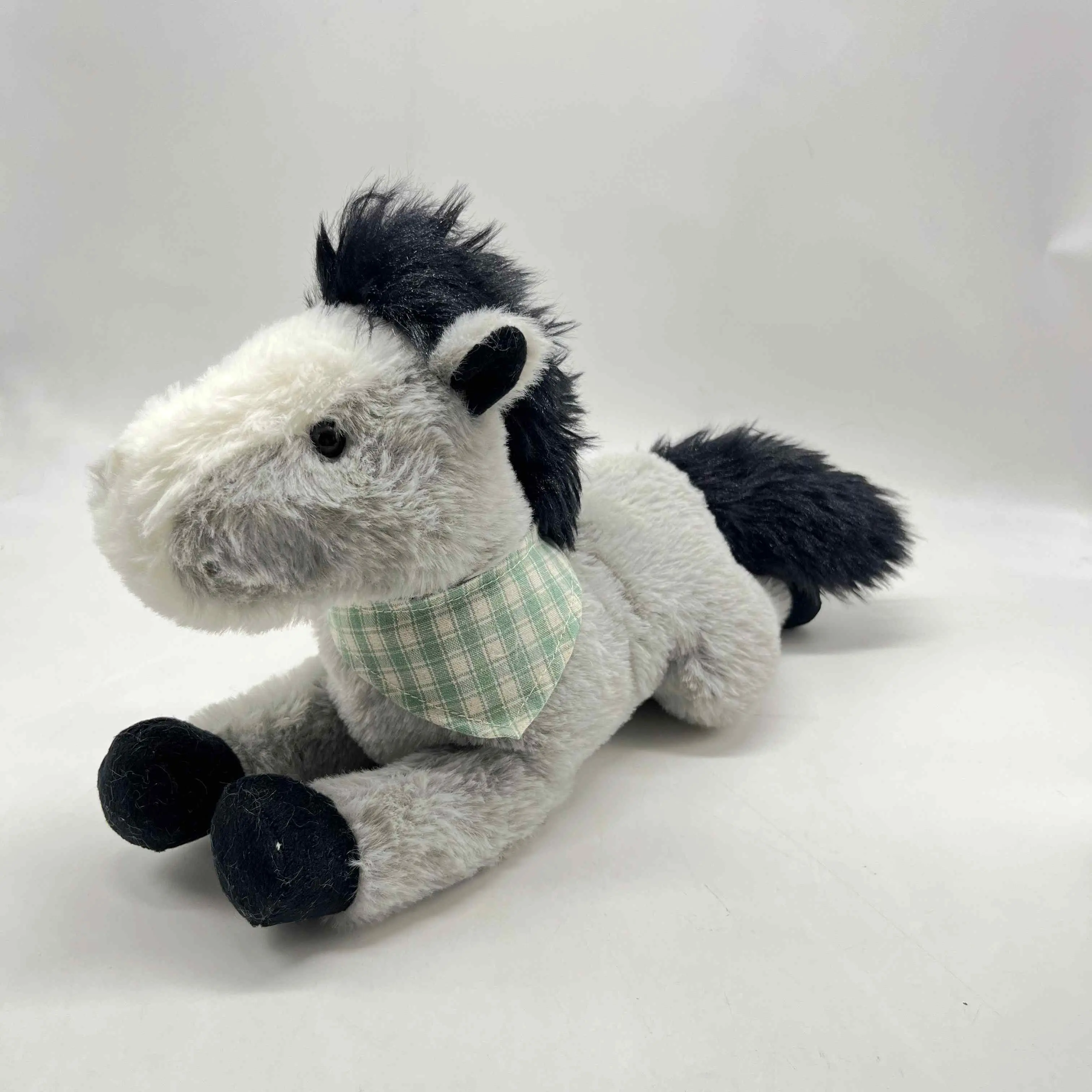 China Super Cute Multi - Color Lying Horse Plush Toys with Scarves, Adorable Stuffed Animals, Soft & Huggable Manufacturer, Supplier
