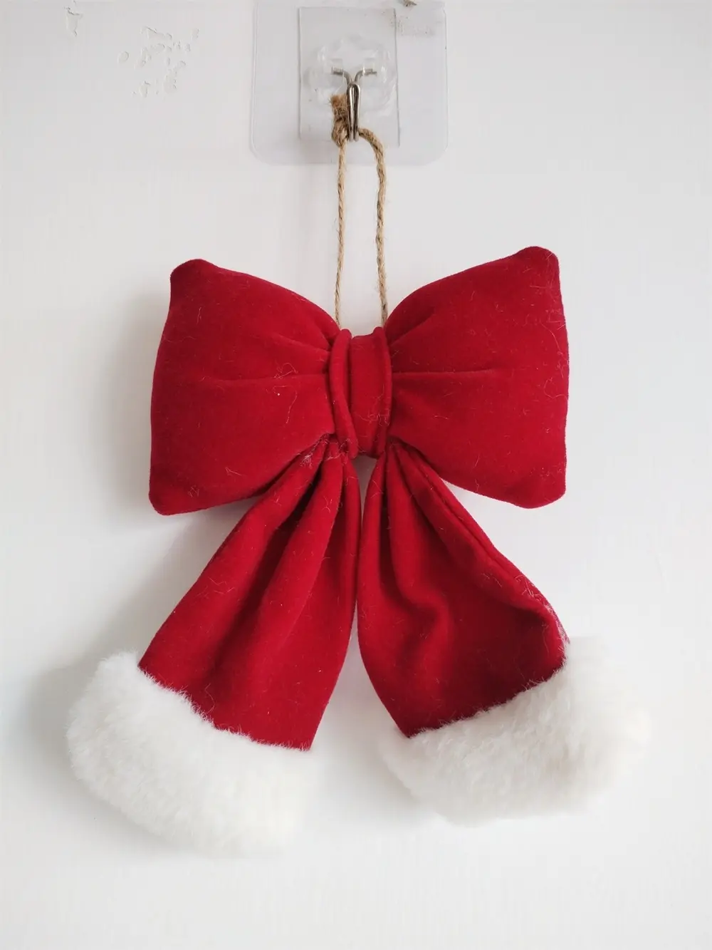China Christmas Red Bow Decorations – Plush Hanging Holiday Bow Decor Set Manufacturers, Suppliers