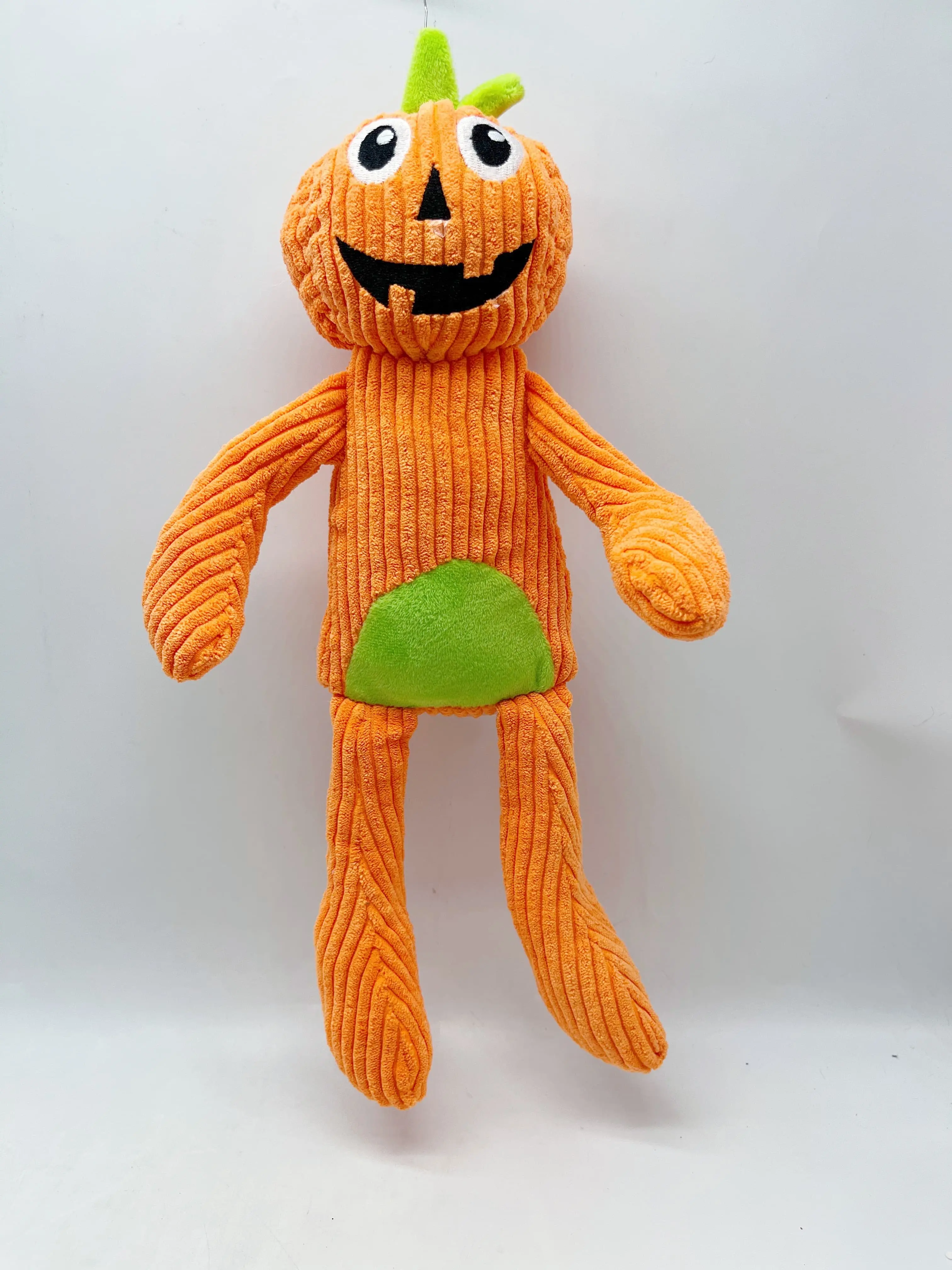 China Halloween Pumpkin & Frankenstein Dog Toys | Corduroy Interactive Pet Chew Set Manufacturers, Supplier