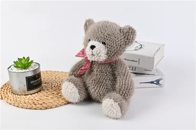Plush Bear Toy Front View