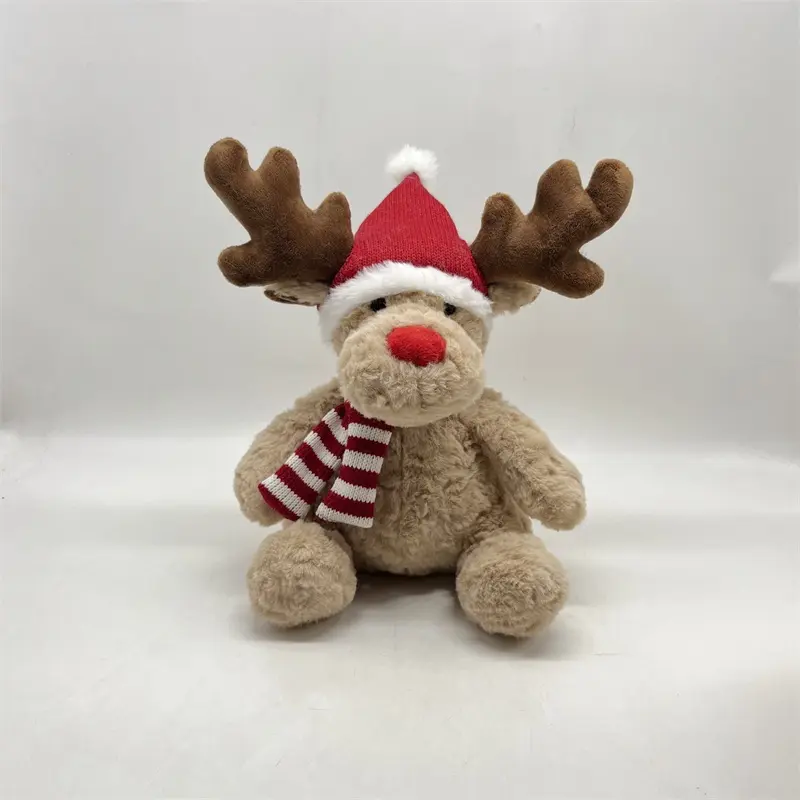 China Top - Selling Christmas Reindeer Plush: Ideal Gift for Kids, Family & Lovers, Full of Warmth Manufacturers, Factory
