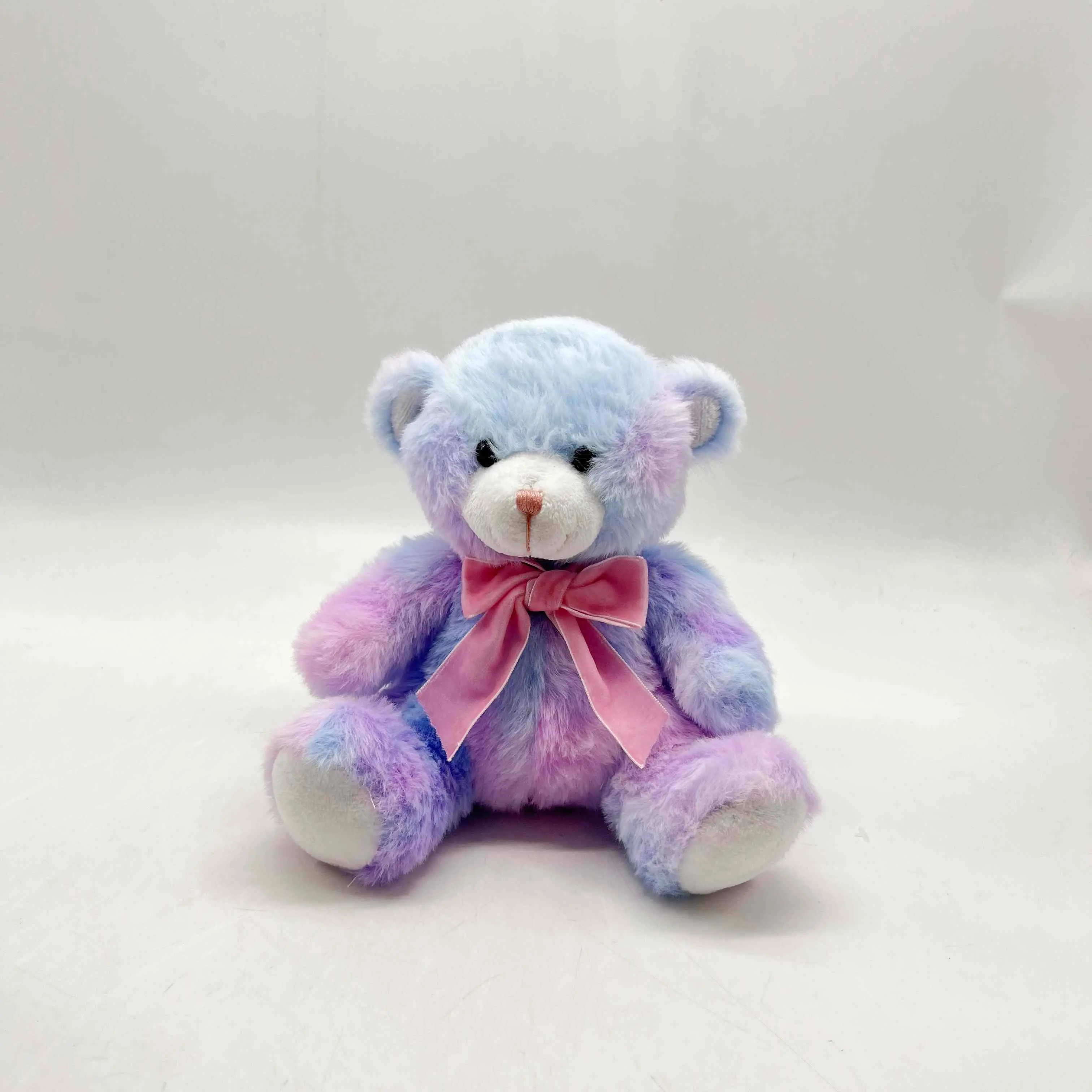 Wholesale Adorable Plush Teddy Bears with Bows - 4 Vibrant Colors, 2 Sizes, Super Cute Stuffed Animals for Gifts & Decor Suppliers, Factory