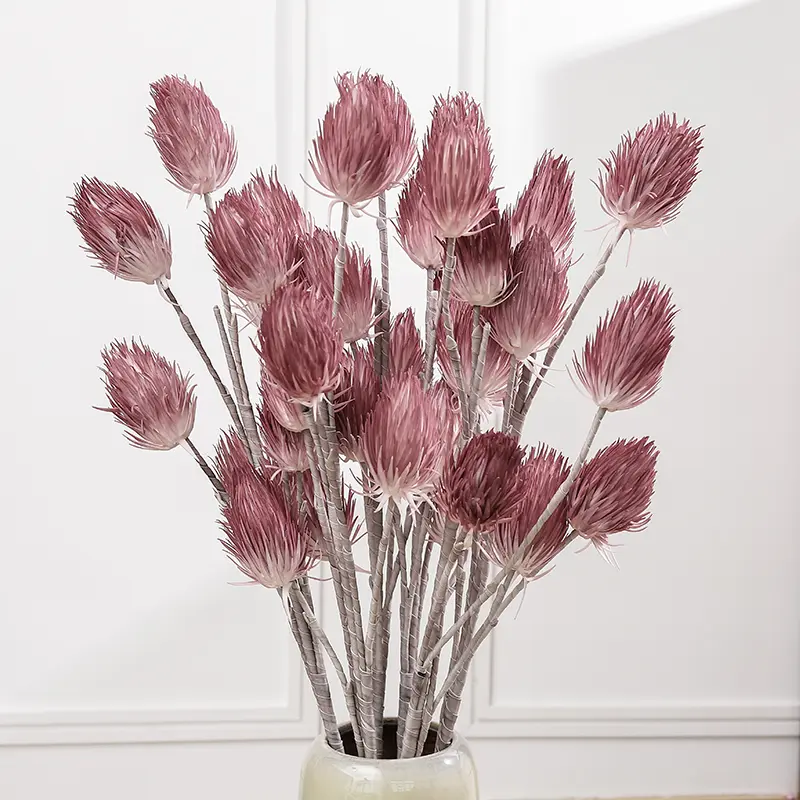 China New Design PE Leaves Foam Floral Artificial Handmade Flowers EVA Protea Flowers for Home Decor Factory, Factories