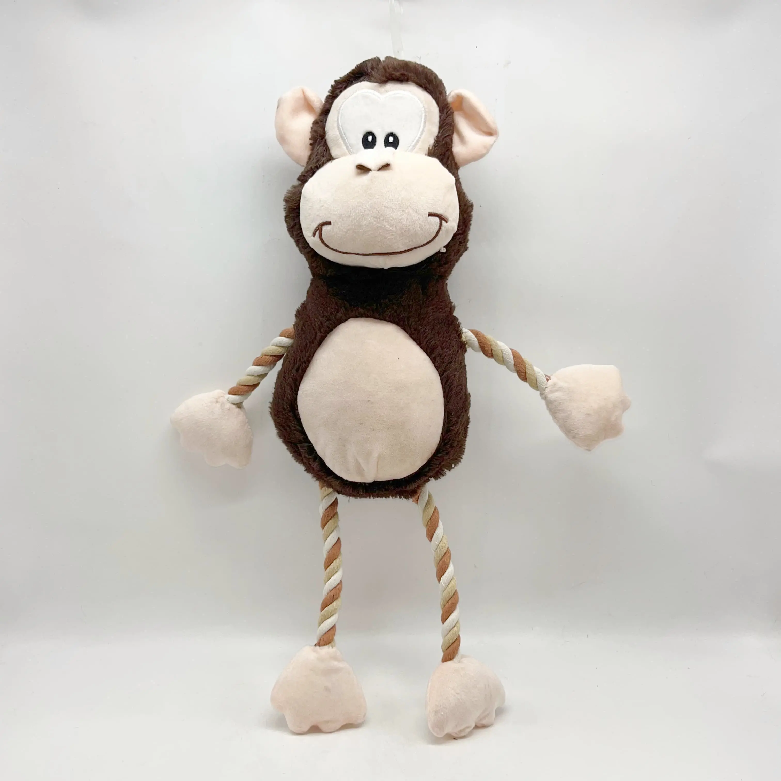 Wholesale Monkey & Giraffe Pet Chew Toy | Durable Rope Limbs for Dogs Supplier, Factory