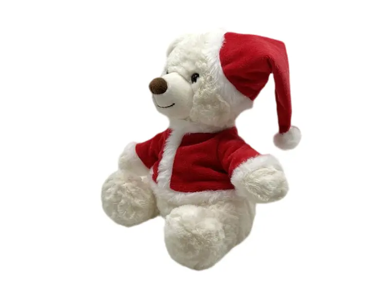 Cute Christmas Bear Plush Toy (2)