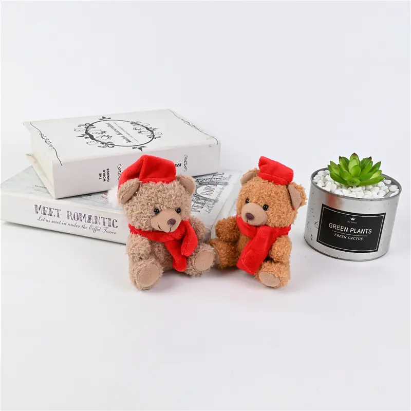 Wholesale CuLovely Soft Plush Stuffed Christmas bear for Kids Manufacturers, Factories