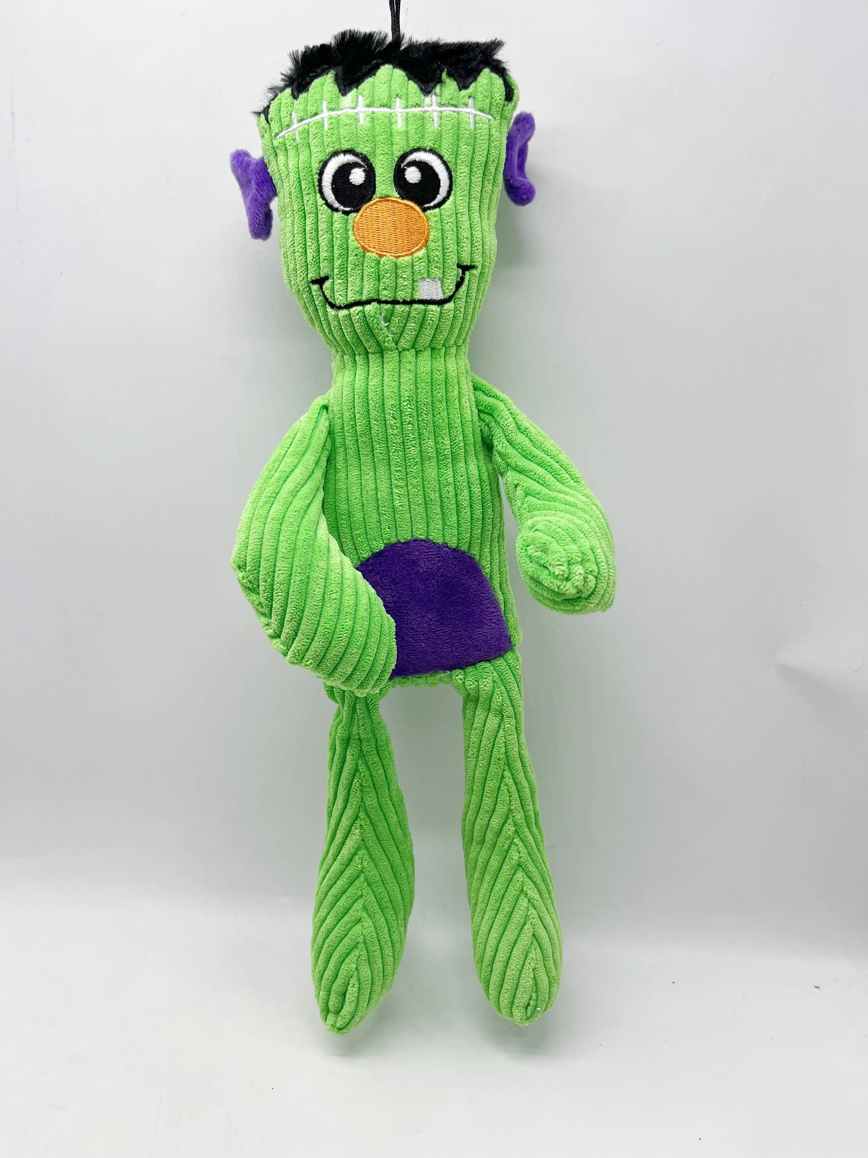 China Halloween Pumpkin & Frankenstein Dog Toys | Corduroy Interactive Pet Chew Set Manufacturers, Supplier