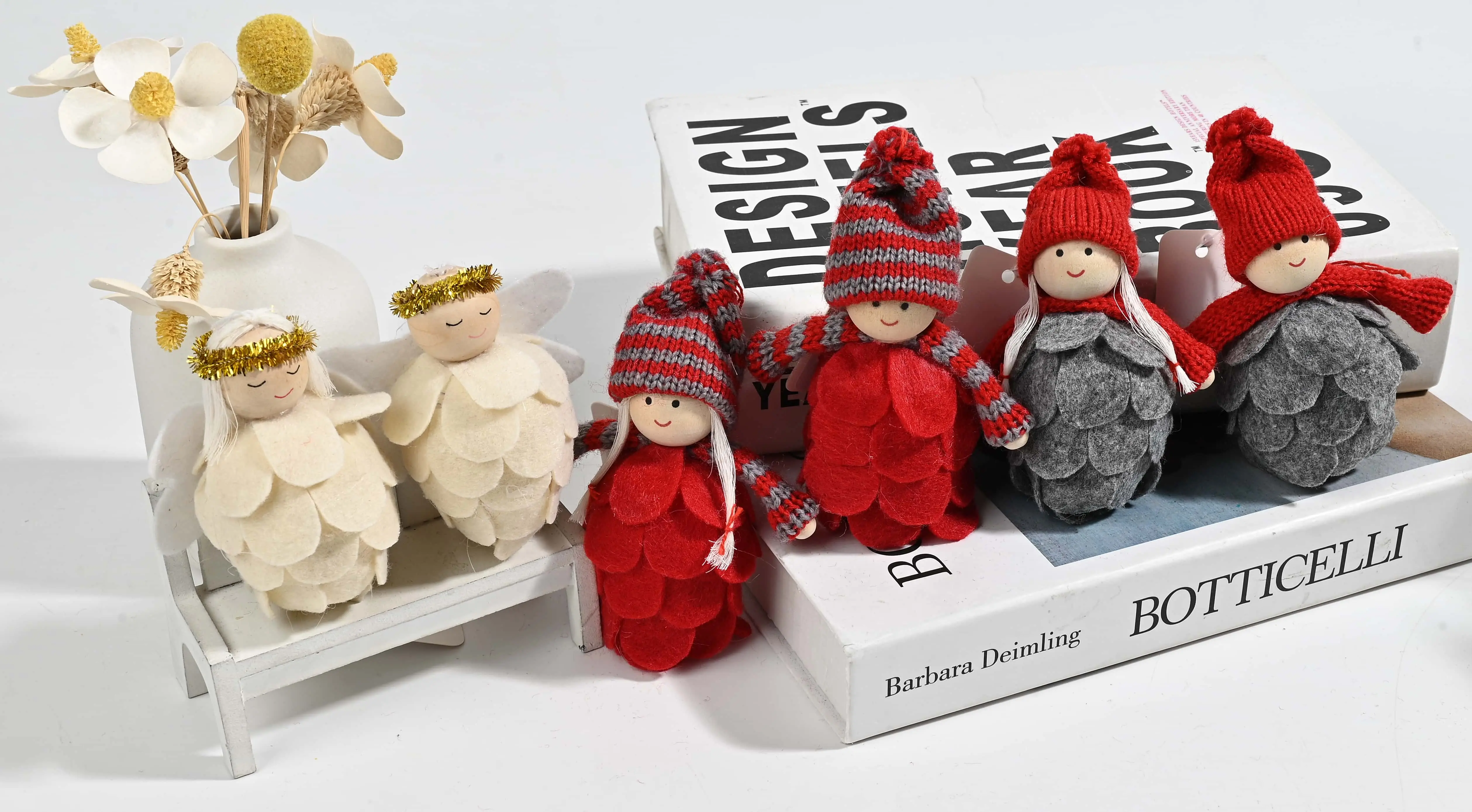 China Festive Pinecone-Shaped Christmas Pendants | Gnome & Angel Tree Ornaments Suppliers, Factories