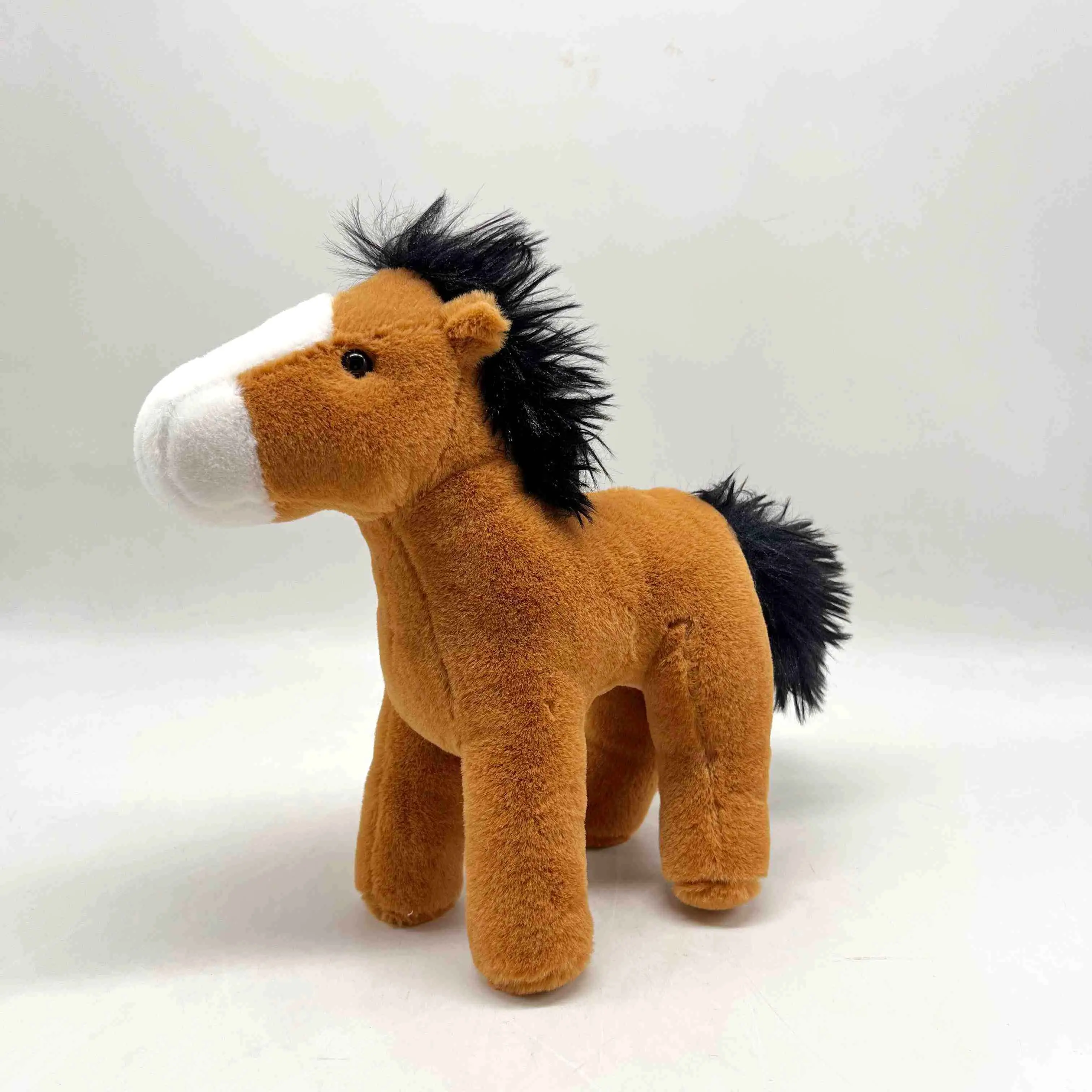 China Super Cute Three - Color Standing Horse Plush Toy, Lovely Animal Doll, Soft and Skin - Friendly, Hot Sale Across Borders Manufacturers, Supplier