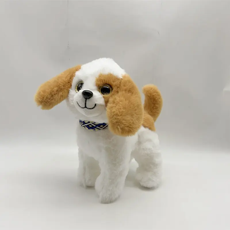 China Lifelike Fluffy Animal Plush Collection | Sparkling Eyes & Exquisite Collars Manufacturers, Supplier