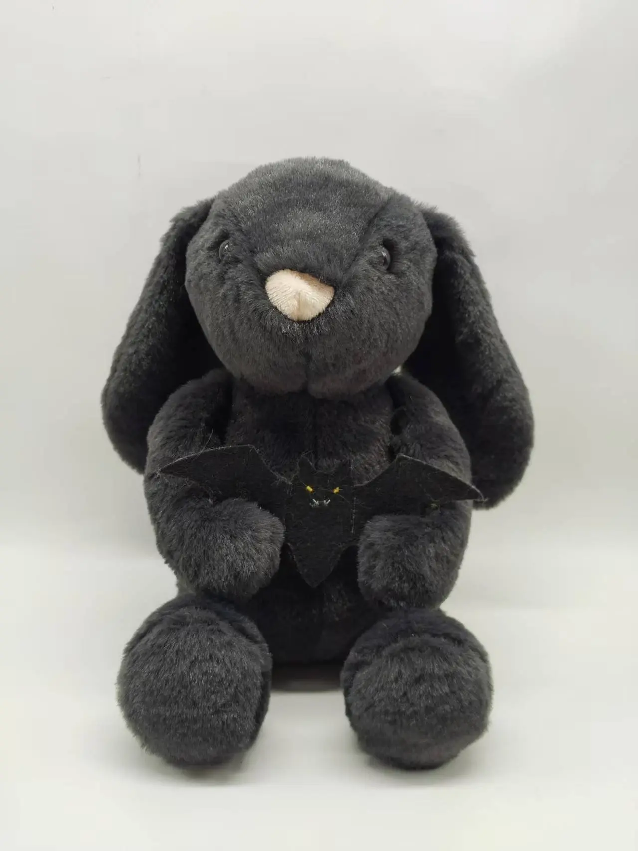 China Black Bunny Plush with Bat | Cute Stuffed Animal for Halloween & Play Factory, Factories