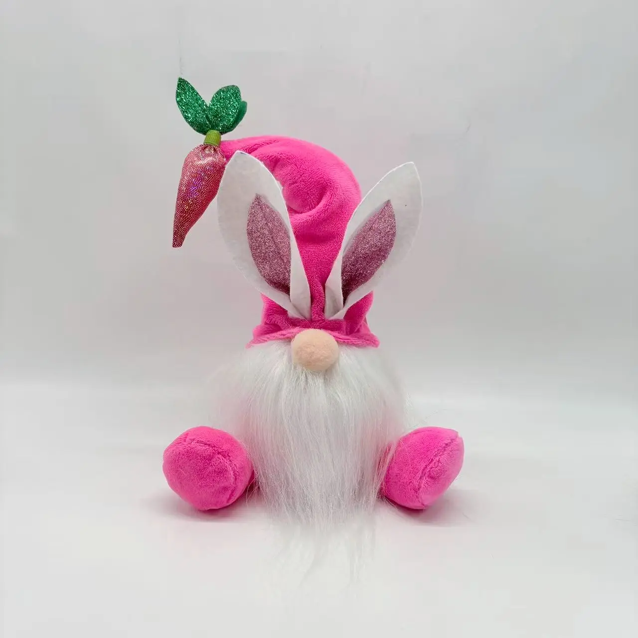 China Easter Bunny Gnome Plush Set | Colorful Stuffed Decor with Carrot Hats Factory, Factories